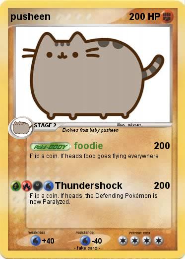 Pokemon pusheen