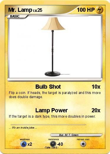 Pokemon Mr. Lamp