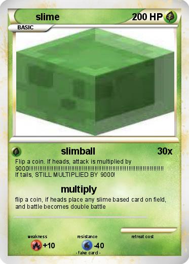 Pokemon slime
