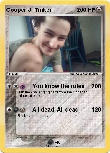 Pokemon Cooper J. Tinker