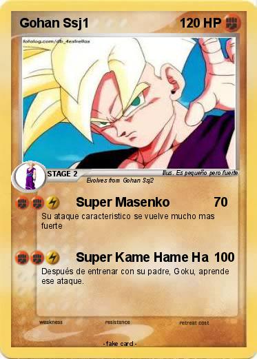 Pokemon Gohan Ssj1