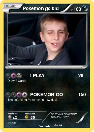 Pokemon Pokemon go kid