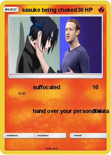 Pokemon sasuke being choked