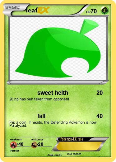 Pokemon leaf