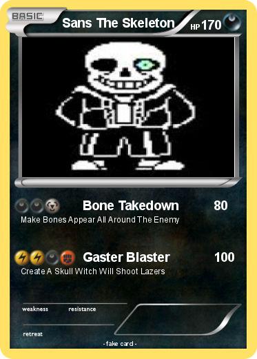Pokemon Sans The Skeleton