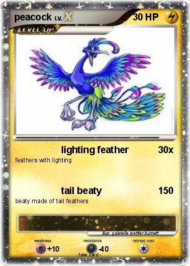 Pokemon peacock