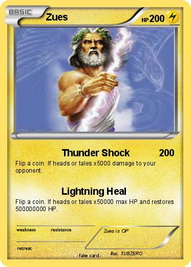 Pokemon Zues