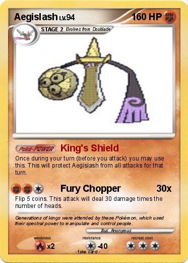 Pokemon Aegislash