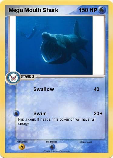 Pokemon Mega Mouth Shark