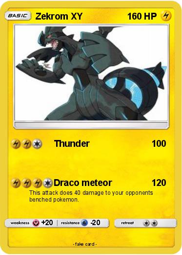Pokemon Zekrom XY