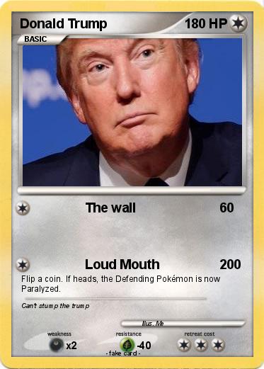 Pokemon Donald Trump