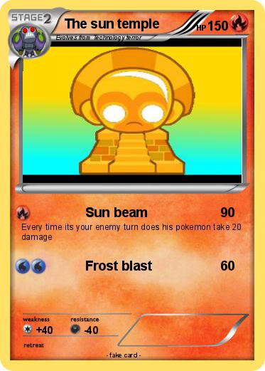 Pokemon The sun temple