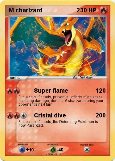 Pokemon M charizard                      2