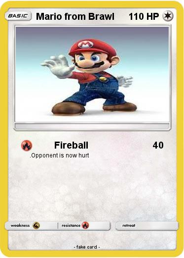 Pokemon Mario from Brawl