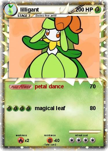Pokemon lilligant