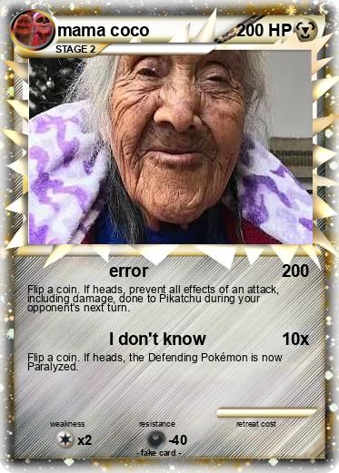 Pokemon mama coco