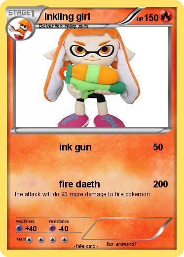Pokemon Inkling girl