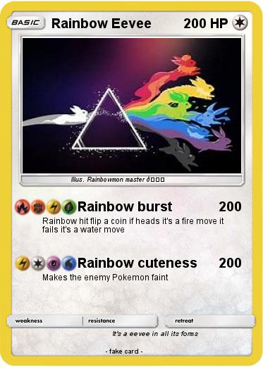 Pokemon Rainbow Eevee
