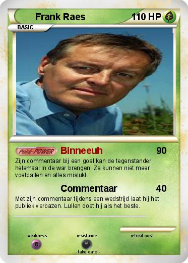 Pokemon Frank Raes