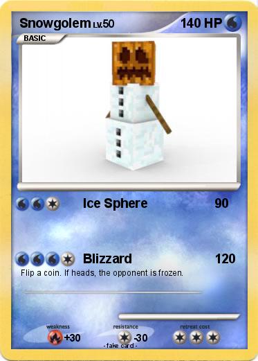 Pokemon Snowgolem