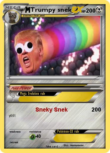 Pokemon Trumpy snek