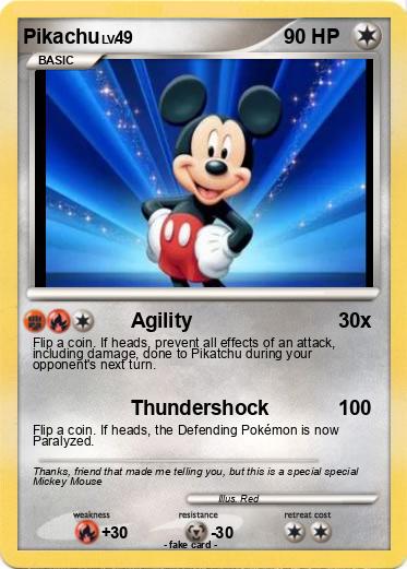 Pokemon Mickey Mouse