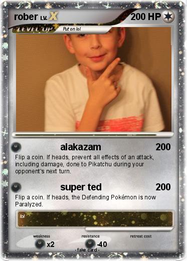 Pokemon rober