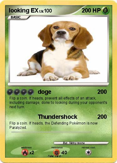Pokemon looking EX