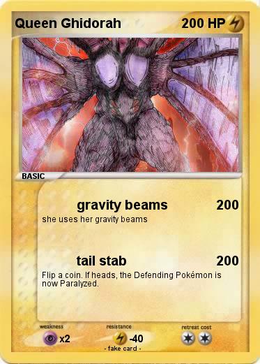 Pokemon Queen Ghidorah