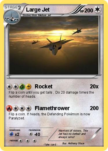 Pokemon Large Jet