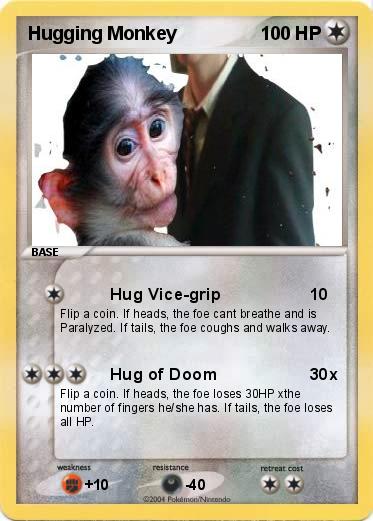 Pokemon Hugging Monkey
