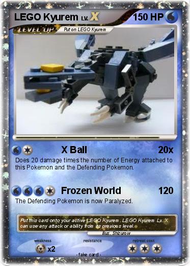 Pokemon LEGO Kyurem