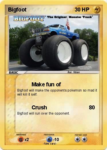 Pokemon Bigfoot