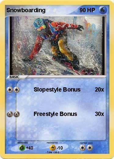 Pokemon Snowboarding