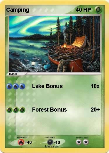 Pokemon Camping
