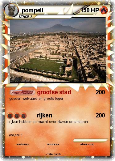 Pokemon pompeii