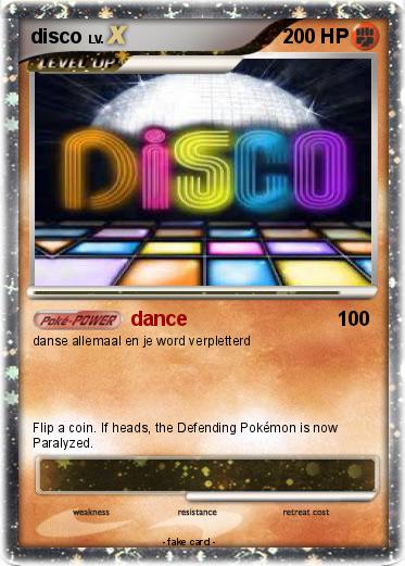 Pokemon disco