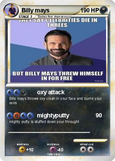 Pokemon Billy mays