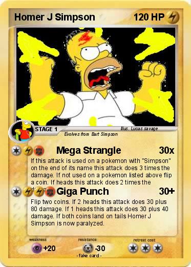 Pokemon Homer J Simpson
