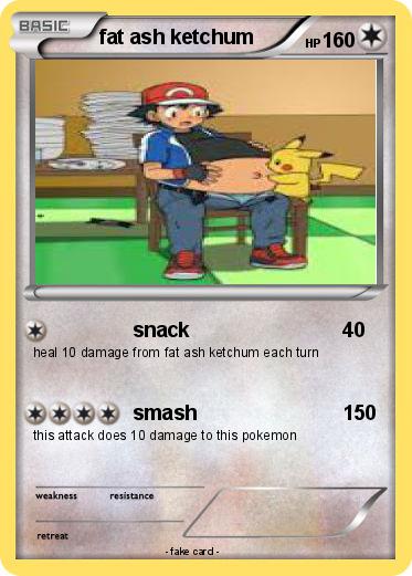 Pokemon fat ash ketchum