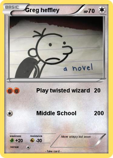 Pokemon Greg heffley