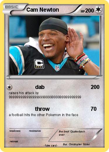 Pokemon Cam Newton