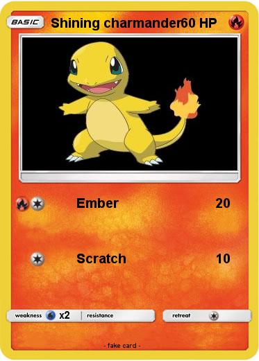 Pokemon Shining charmander
