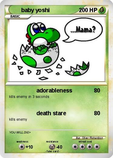 Pokemon baby yoshi