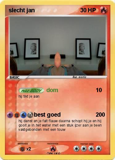 Pokemon slecht jan