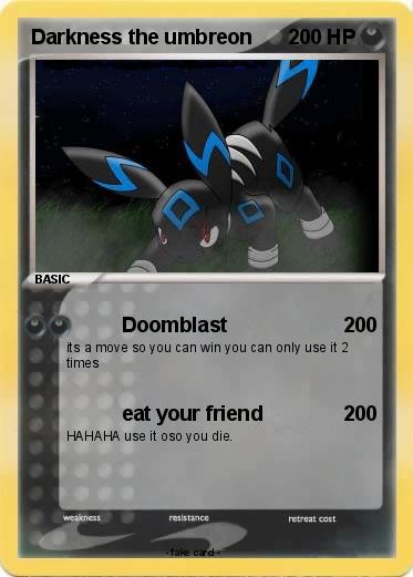 Pokemon Darkness the umbreon