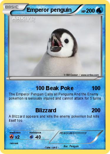 Pokemon Emperor penguin
