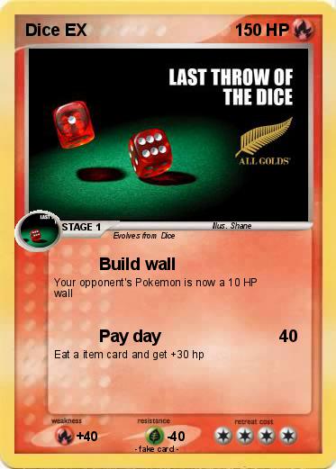 Pokemon Dice EX
