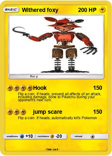 Pokemon Withered foxy