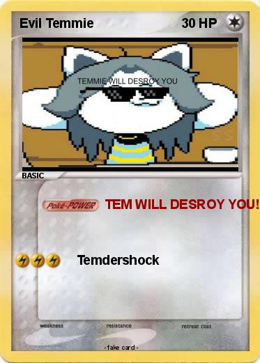 Pokemon Evil Temmie